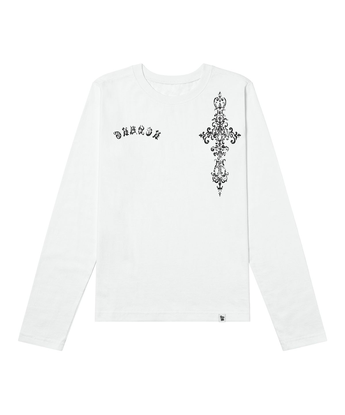 그레이버(GRAVER) [UNISEX]G SIM 롱슬리브 티셔츠_4color