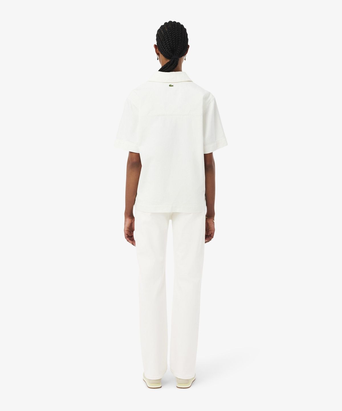 라코스테(LACOSTE) 여성 스트레이트 데님 팬츠 HF6800-56N 001