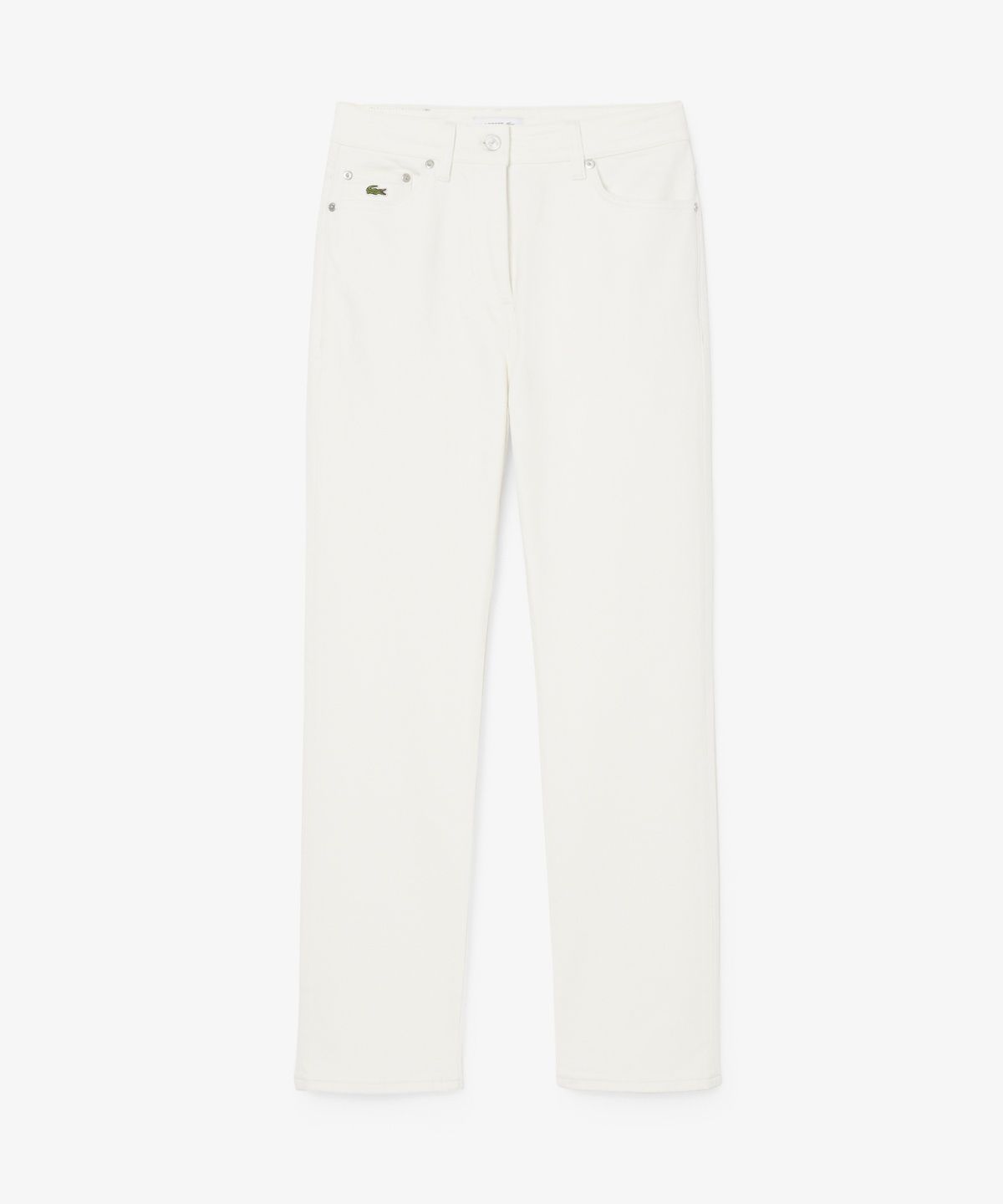 라코스테(LACOSTE) 여성 스트레이트 데님 팬츠 HF6800-56N 001