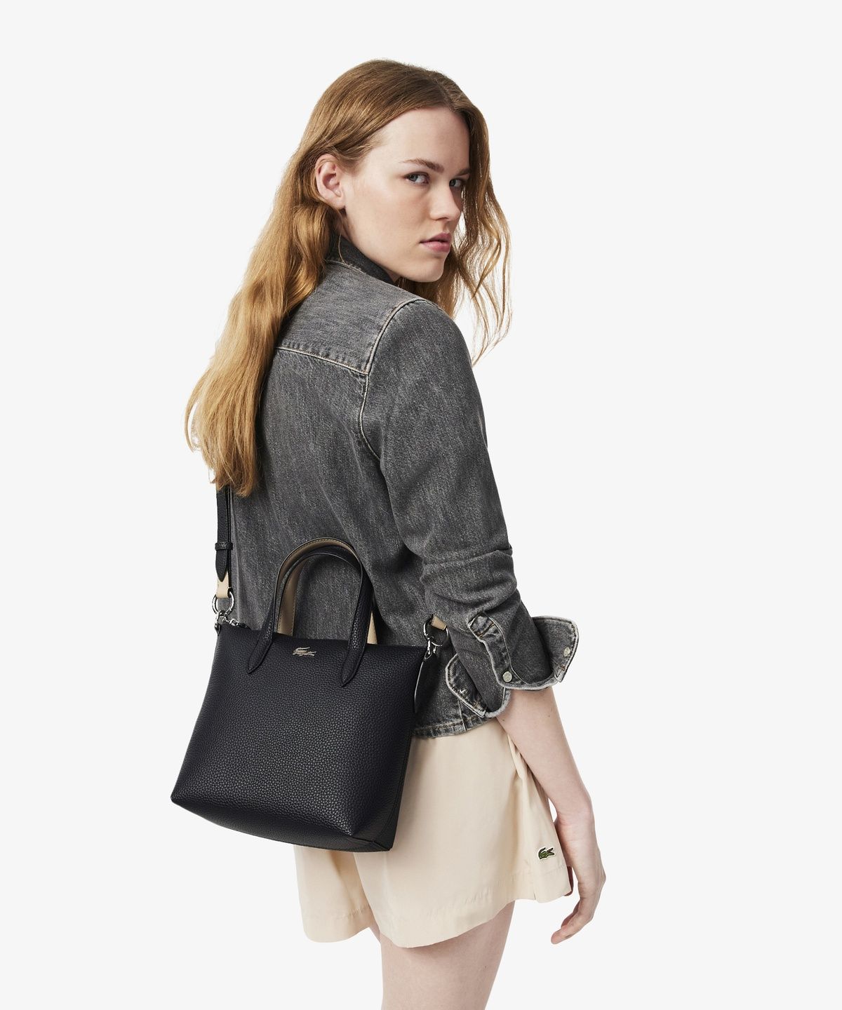 라코스테(LACOSTE) 여성 안나 XS 쇼퍼백 NF5126A56N A91