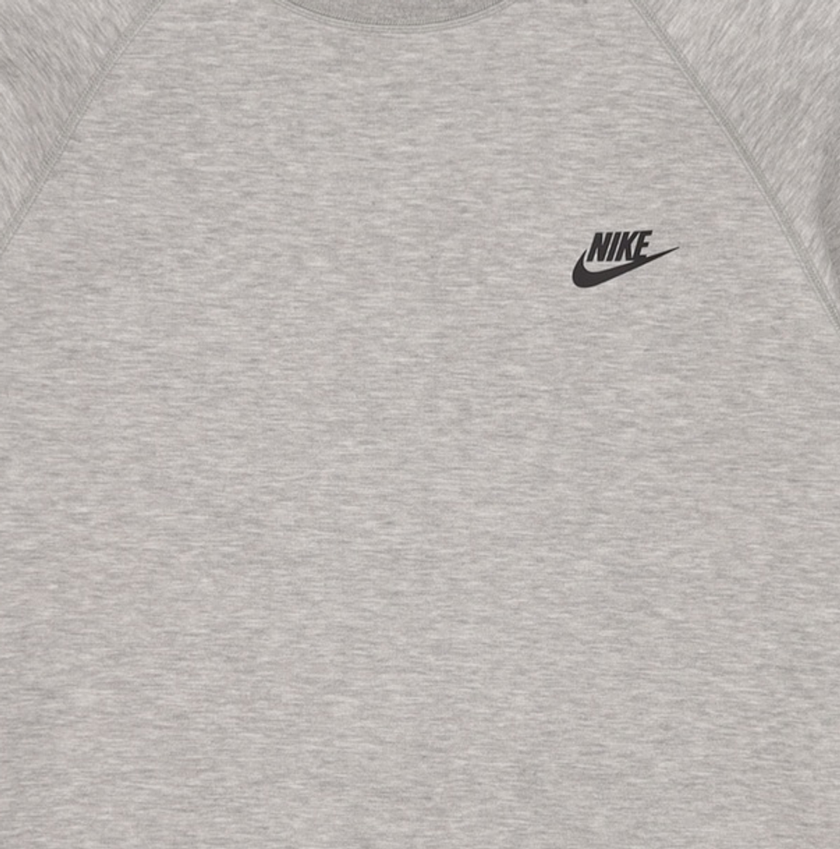 나이키(NIKE) 스포츠웨어 테크 플리스 크루 M - 다크 그레이 헤더:블랙 / FB7917-063 105