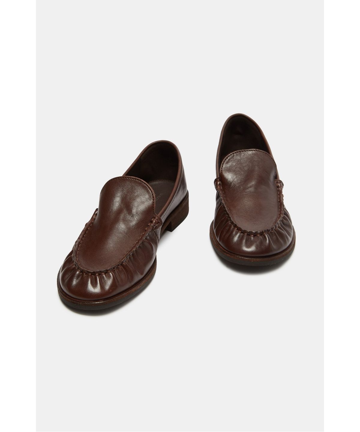 슈콤마보니(SUECOMMA BONNIE) Vintage classic loafer(brown)_DA1DA26502BRN