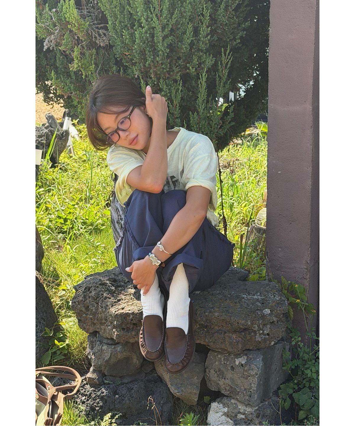 슈콤마보니(SUECOMMA BONNIE) Vintage classic loafer(brown)_DA1DA26502BRN