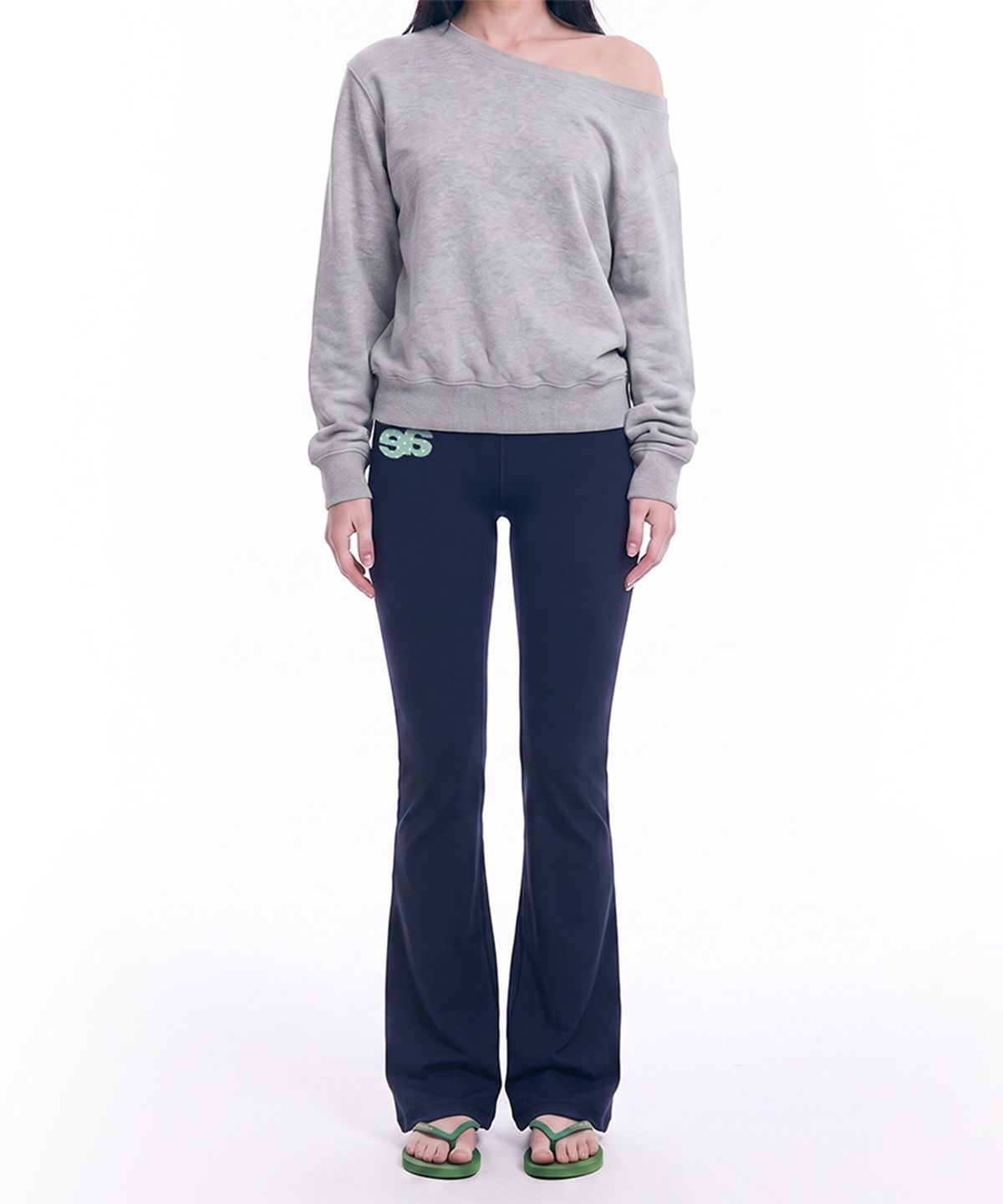 그레이버(GRAVER) [WOMAN]GRAE-S DOT 부츠컷팬츠_2color
