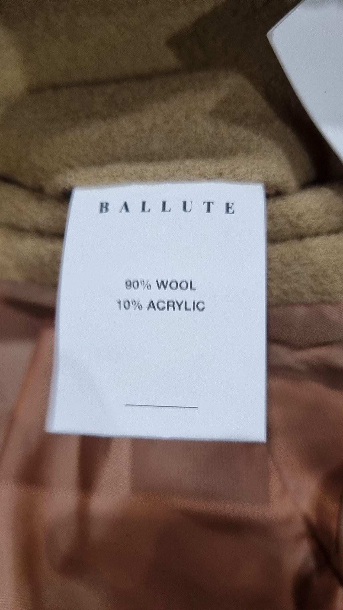 발루트(BALLUTE) 겨울 기타 코트 L