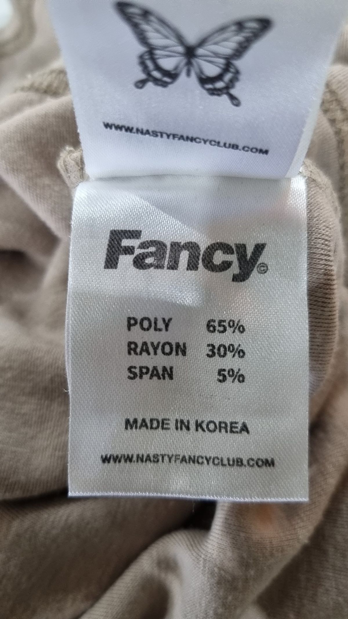 팬시클럽(FANCY CLUB) 긴소매 티셔츠 OS