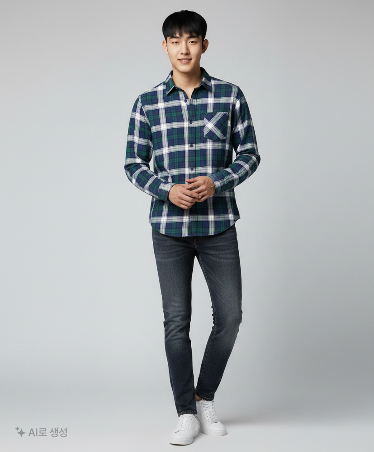 유니클로(UNIQLO) 캐주얼 셔츠 L