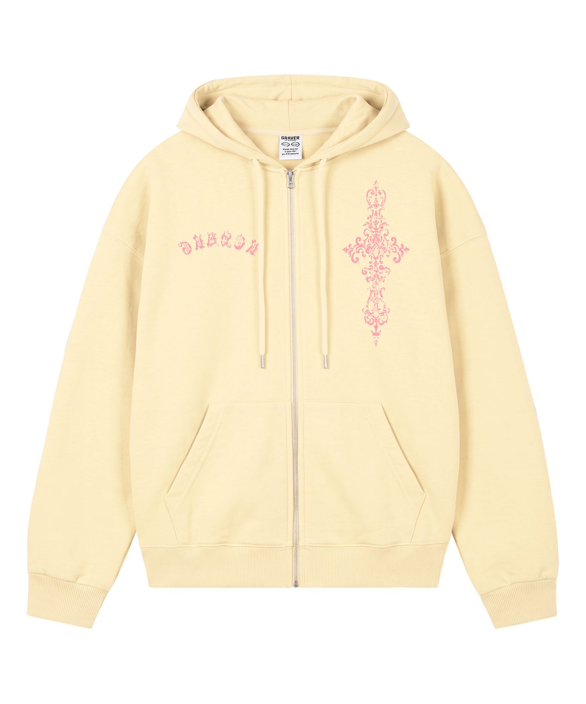 그레이버(GRAVER) [UNISEX]G SIM 후드집업_5color