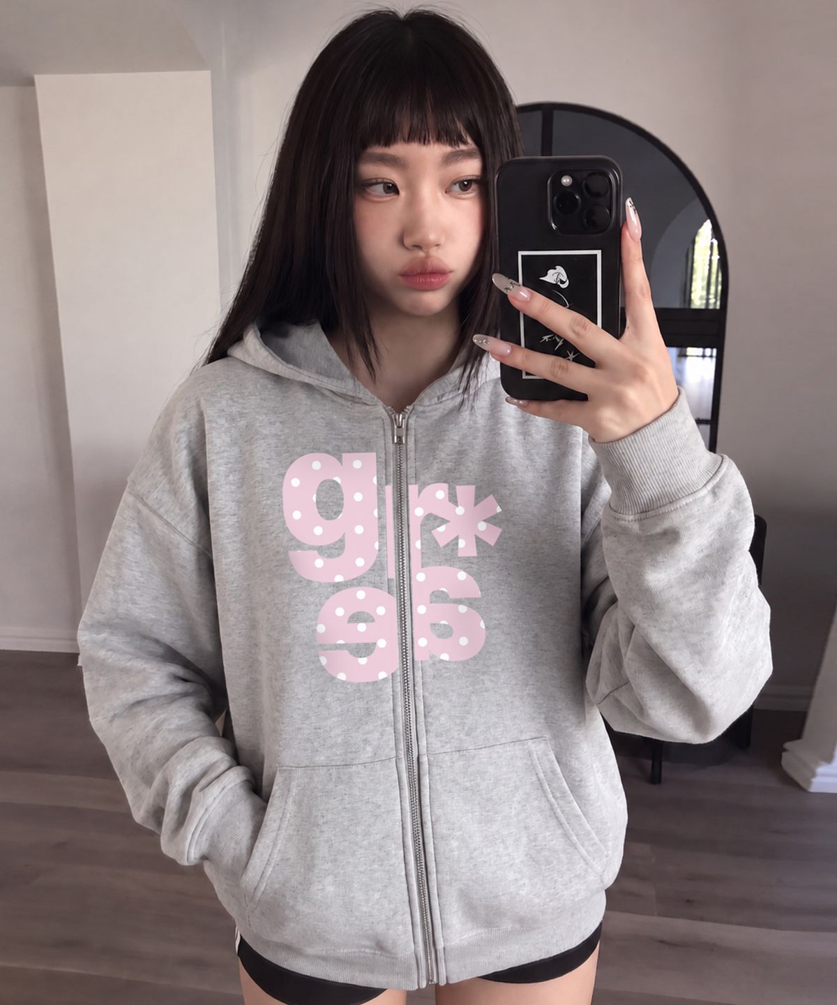 그레이버(GRAVER) [UNISEX]GRAE-S DOT 후드집업_8color