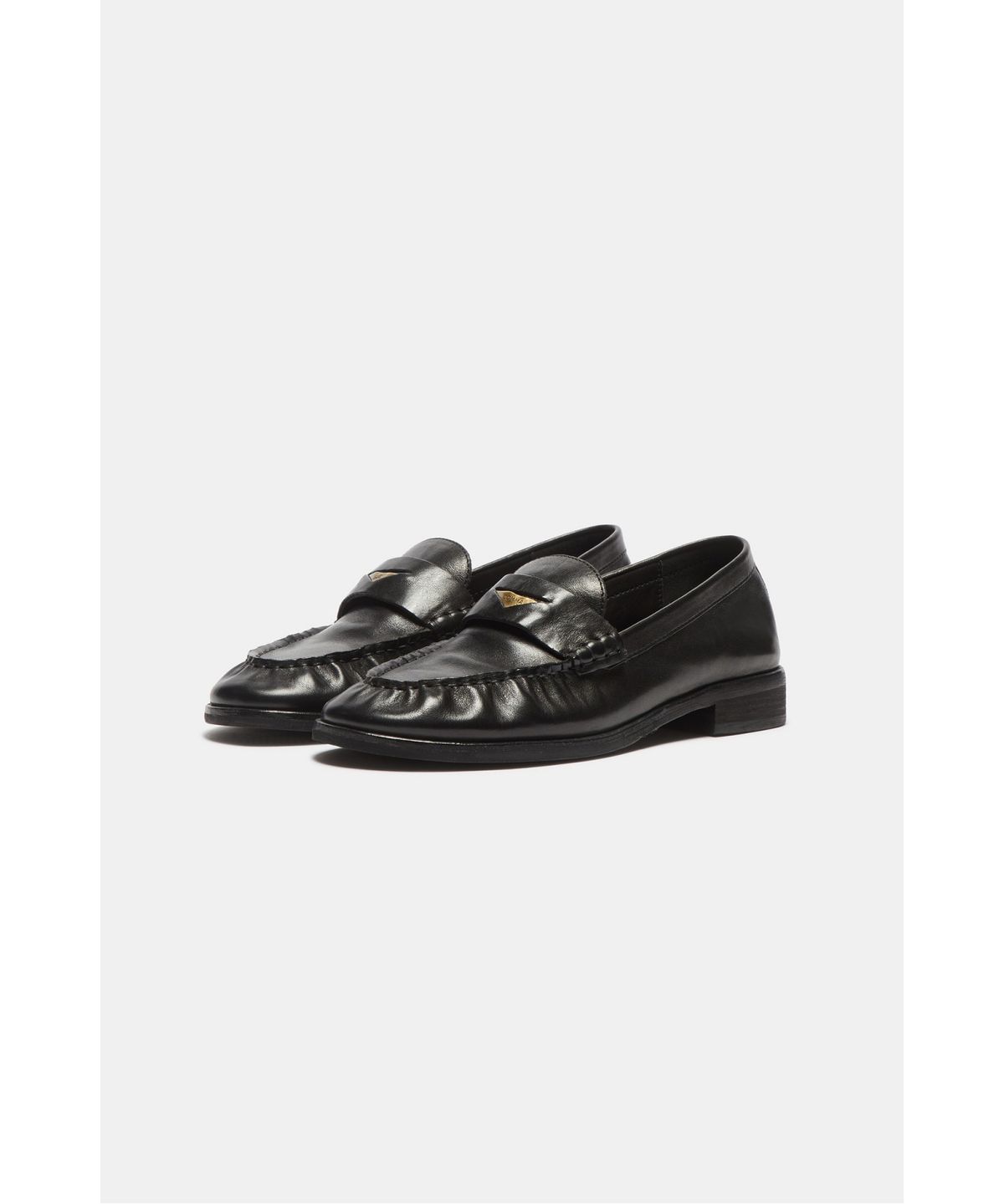 슈콤마보니(SUECOMMA BONNIE) Toast vintage loafer(black)_DA1DA26501BLK