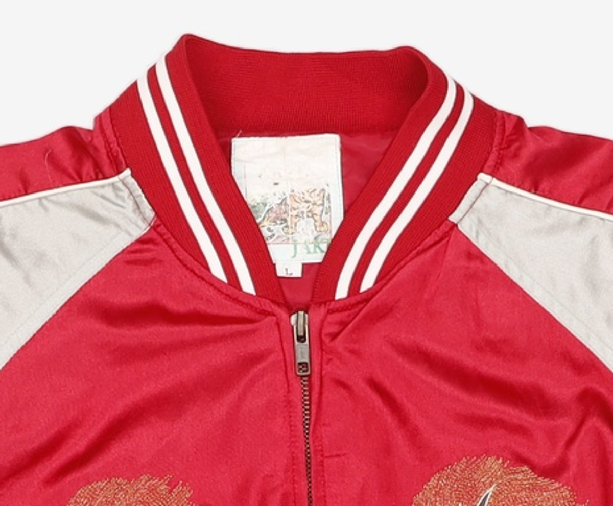 스카잔 수베니어 자켓(Sukajan Souvenir Jacket) 스타디움 재킷 L