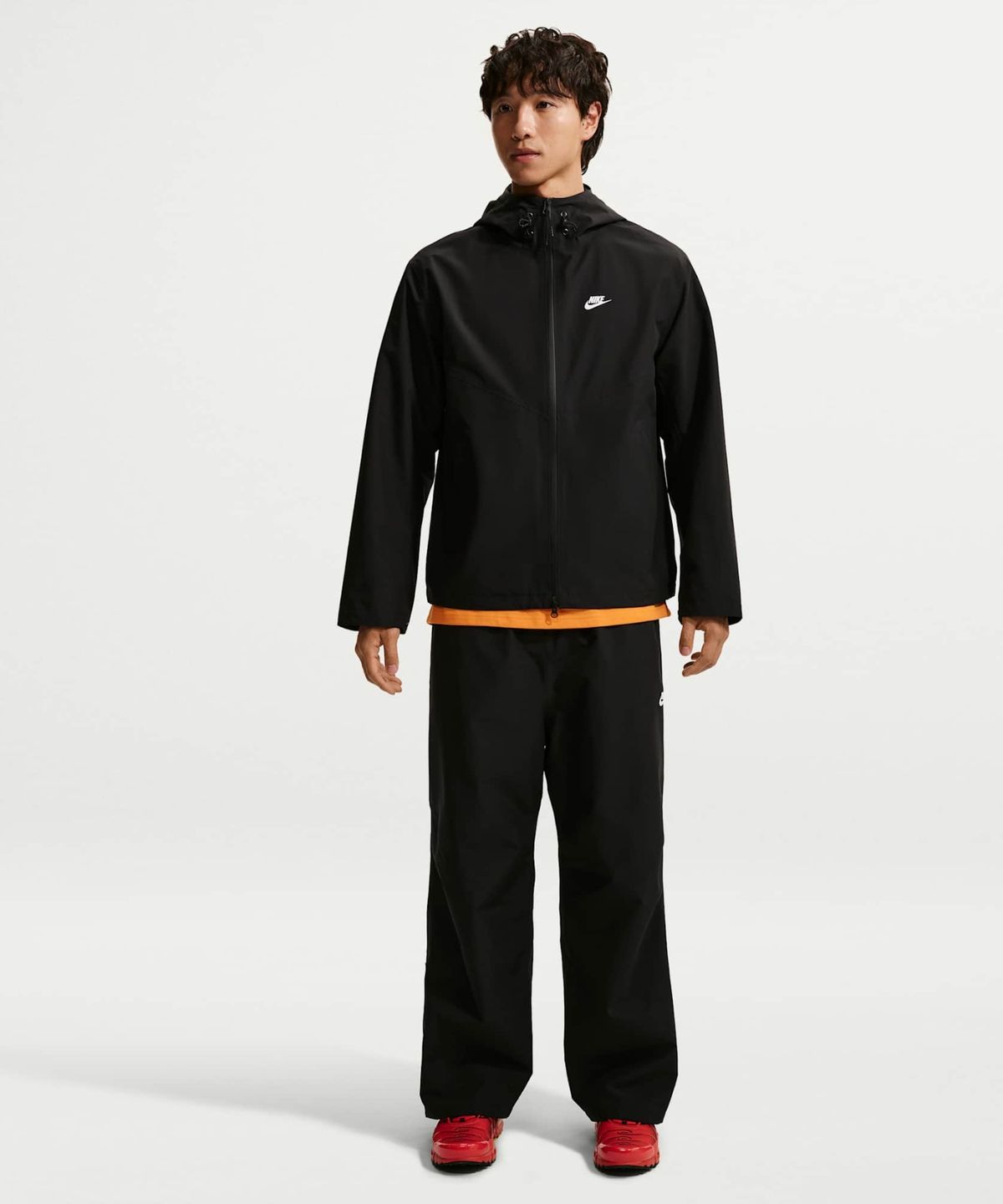 나이키(NIKE) 윈드러너 스톰 핏 ADV 재킷 M - 블랙:화이트 / IO4380-010