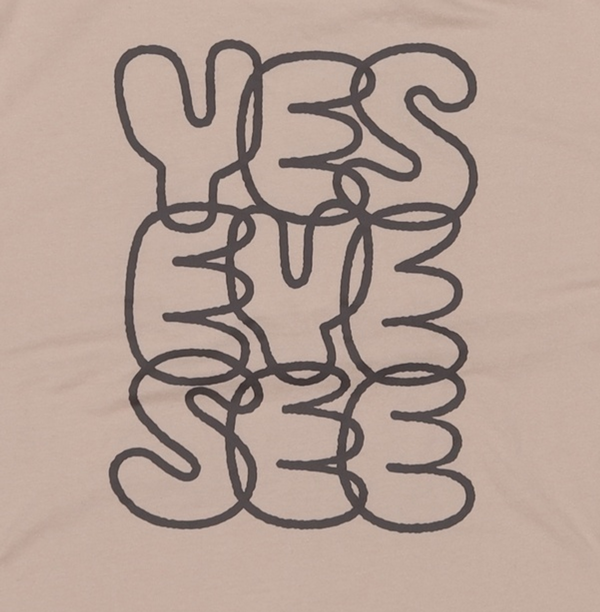 예스아이씨(YESEYESEE) C-Logo Tee Cream M