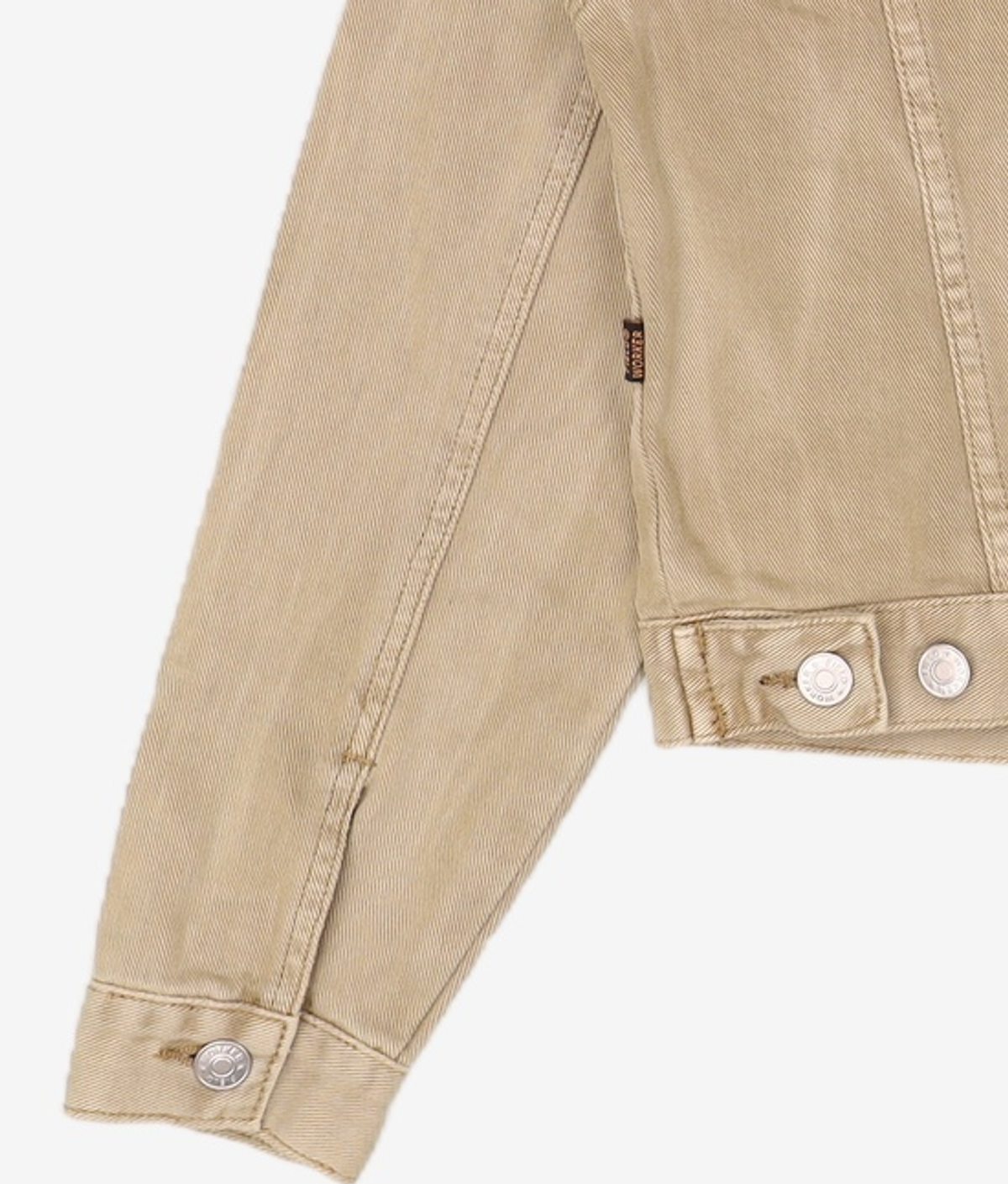 필드워커(FIELDWORKER) DYEING DENIM JACKET [BEIGE] S