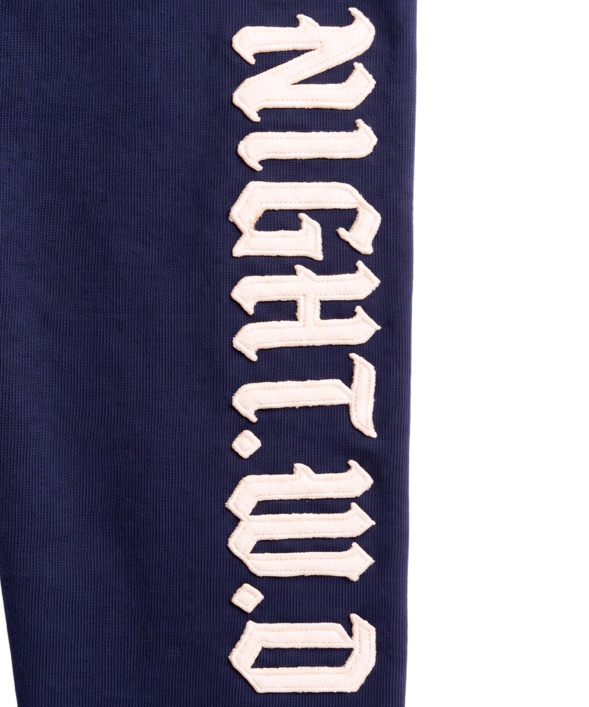 나이트워크뎁(NIGHTWORKDEPT) 아카이브 크레스트 후디_네이비