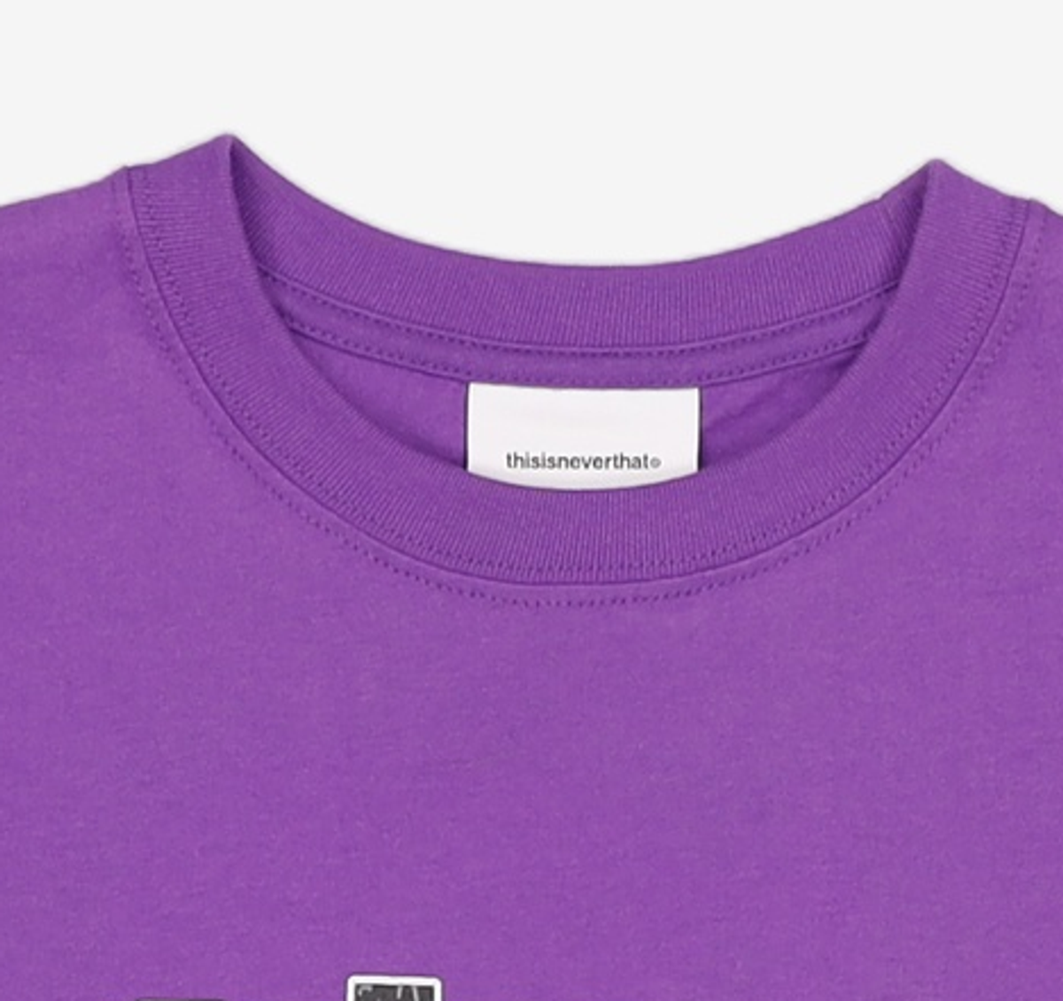 디스이즈네버댓(THISISNEVERTHAT) Big Initial W Tee Purple M