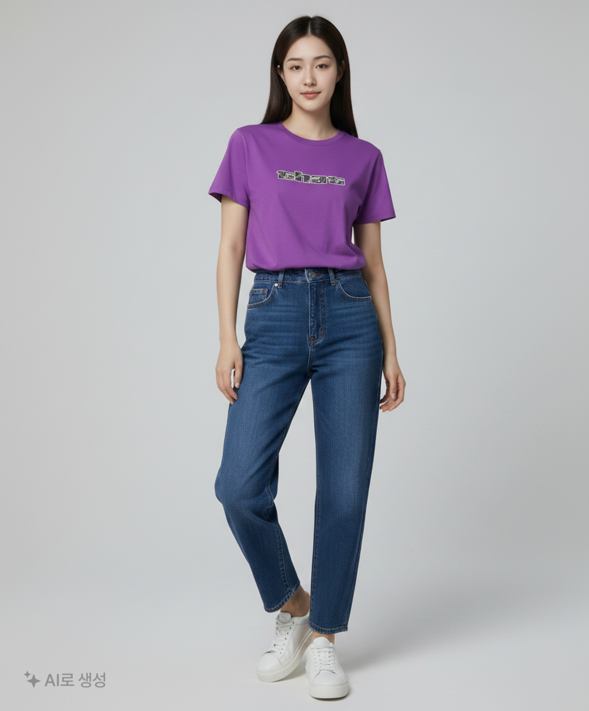 디스이즈네버댓(THISISNEVERTHAT) Big Initial W Tee Purple M