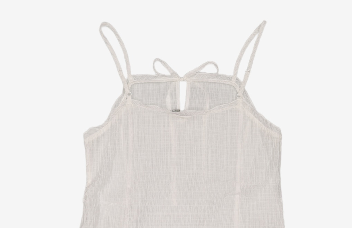 미쏘(MIXXO) 시스루 레이어드 롱 원피스_MIWOWG402B S