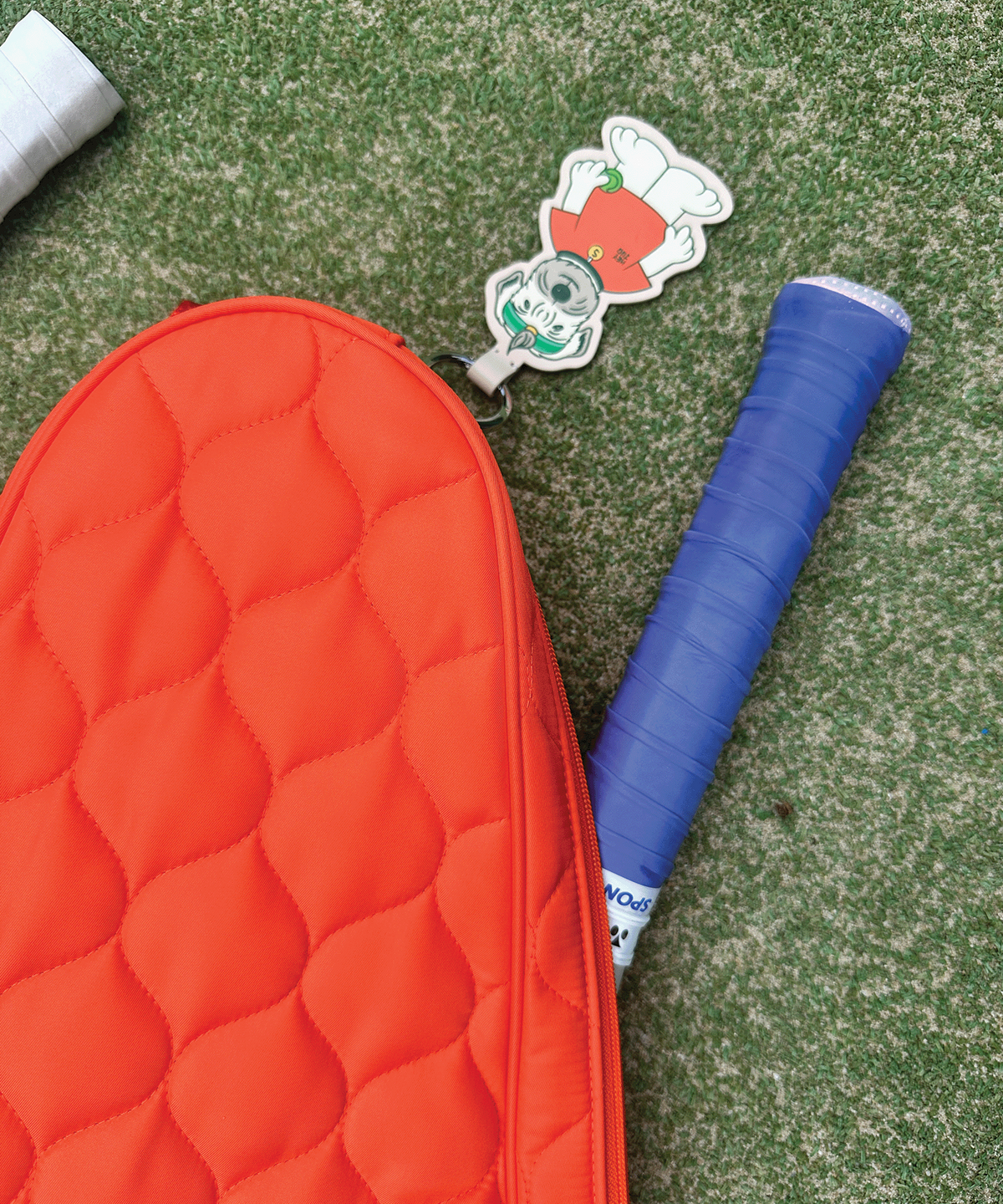 헤이쥬드(HEYJUD) Tennis Dog Keyring  테니스 도그 가죽 키링 (Radal Orange)