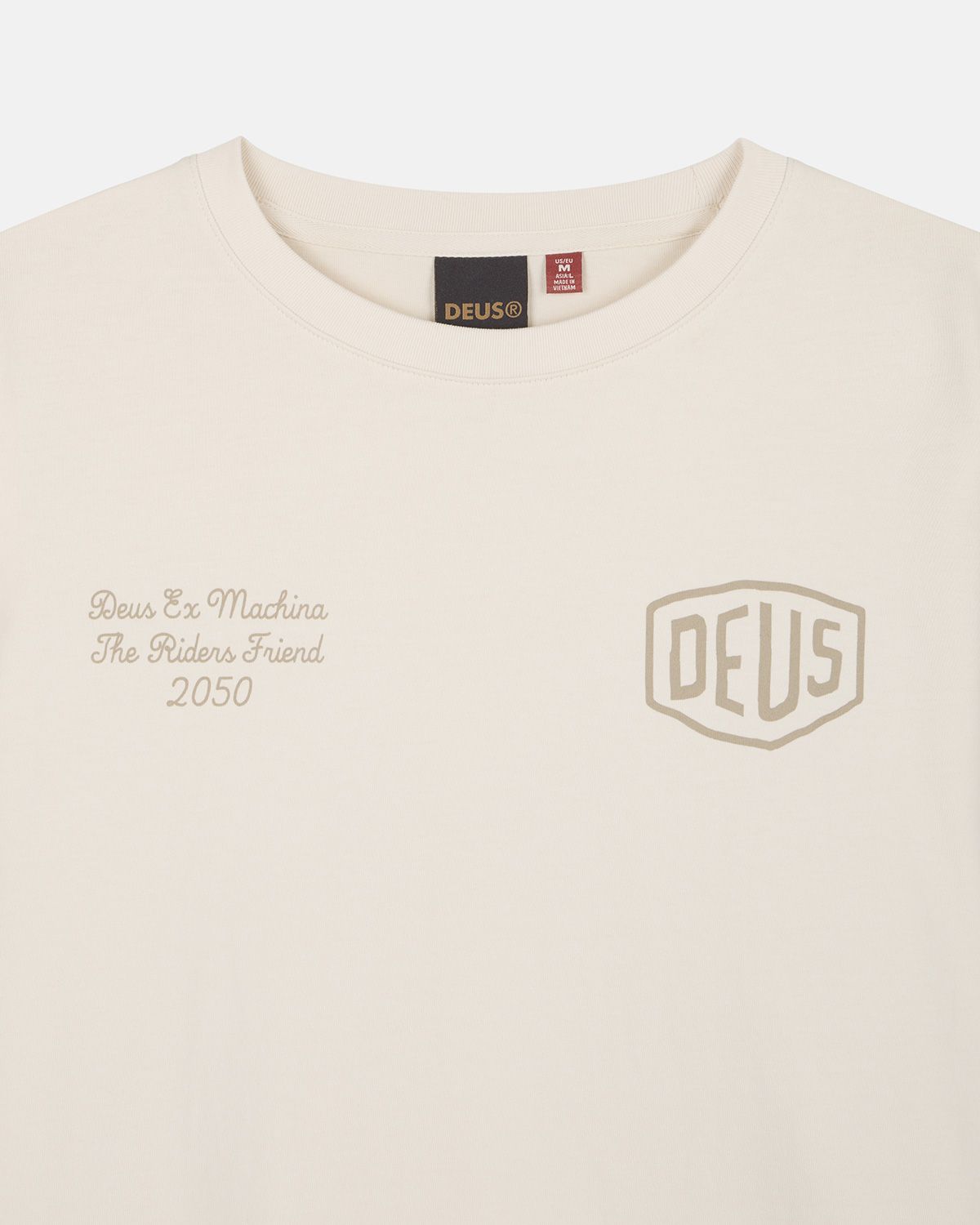 데우스 엑스 마키나(DEUS EX MACHINA) Sacred Chest Ls Tee_Ivory