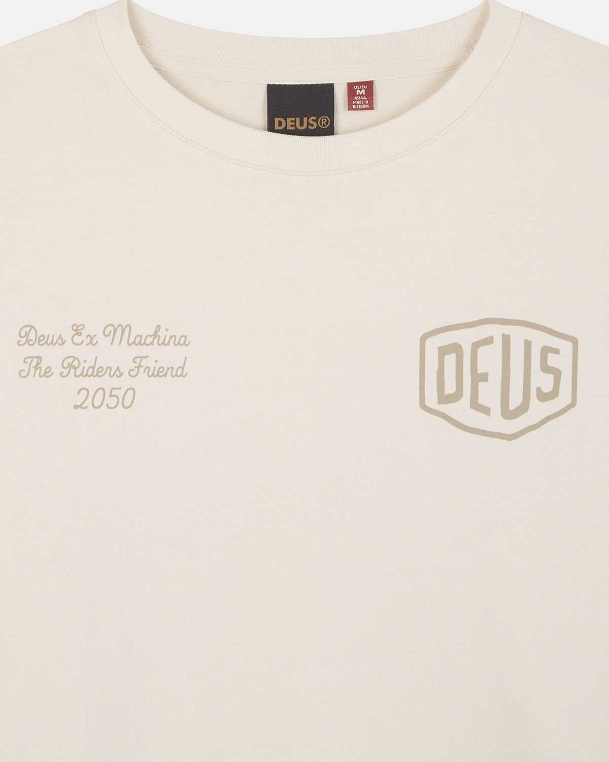 데우스 엑스 마키나(DEUS EX MACHINA) Sacred Chest Ls Tee_Ivory