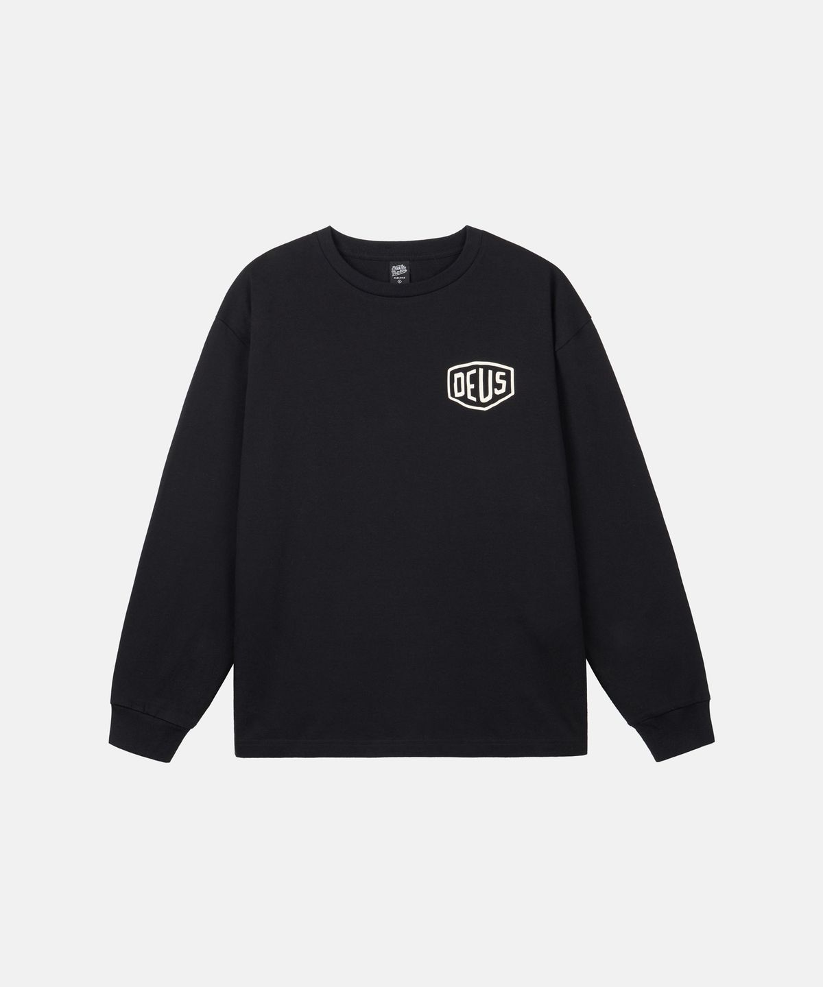 데우스 엑스 마키나(DEUS EX MACHINA) Seoul College Address Ls Tee_Black