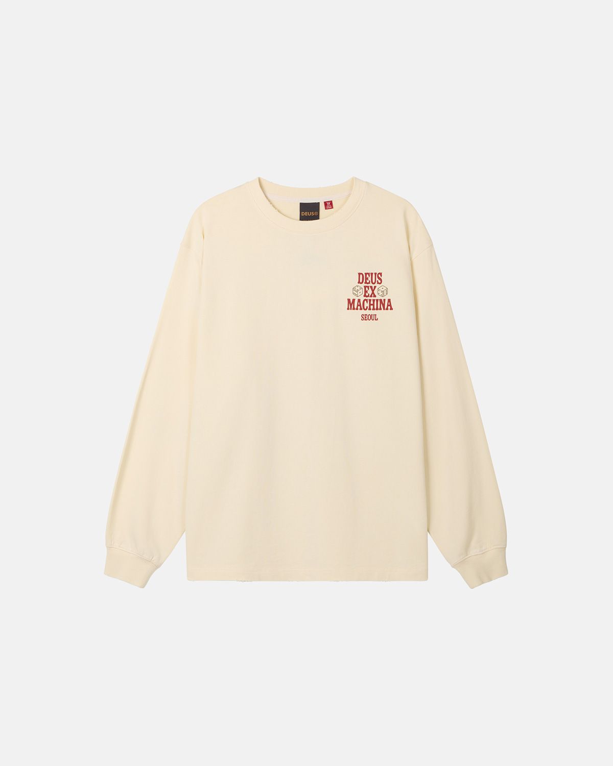 데우스 엑스 마키나(DEUS EX MACHINA) Seoul Ceramic Ls Tee_Ivory