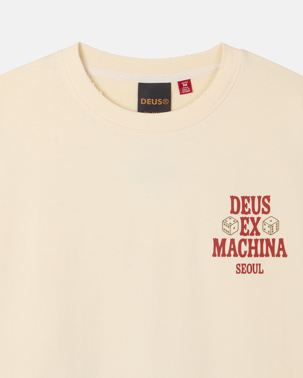 데우스 엑스 마키나(DEUS EX MACHINA) Seoul Ceramic Ls Tee_Ivory