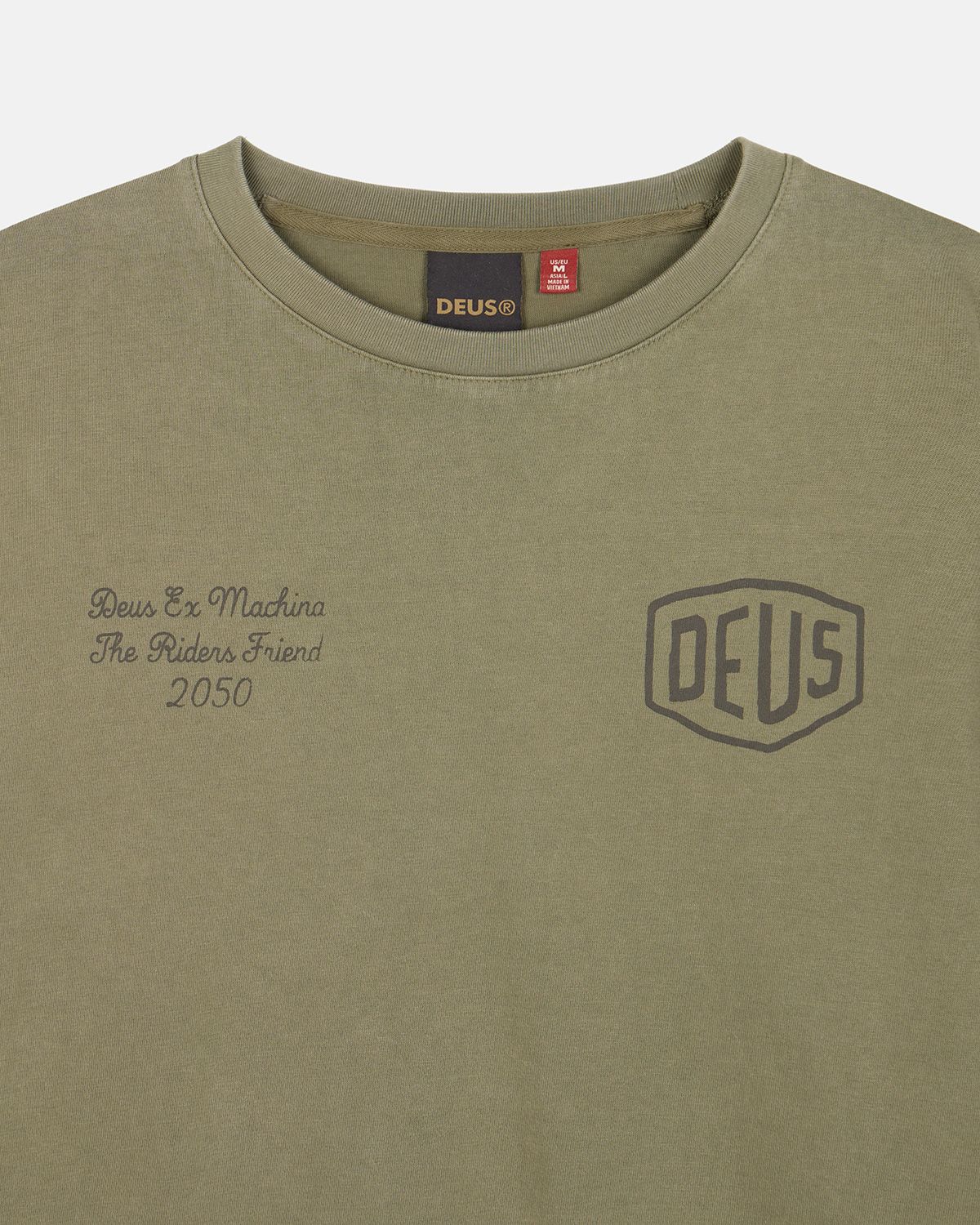 데우스 엑스 마키나(DEUS EX MACHINA) Sacred Chest Ls Tee_Khaki