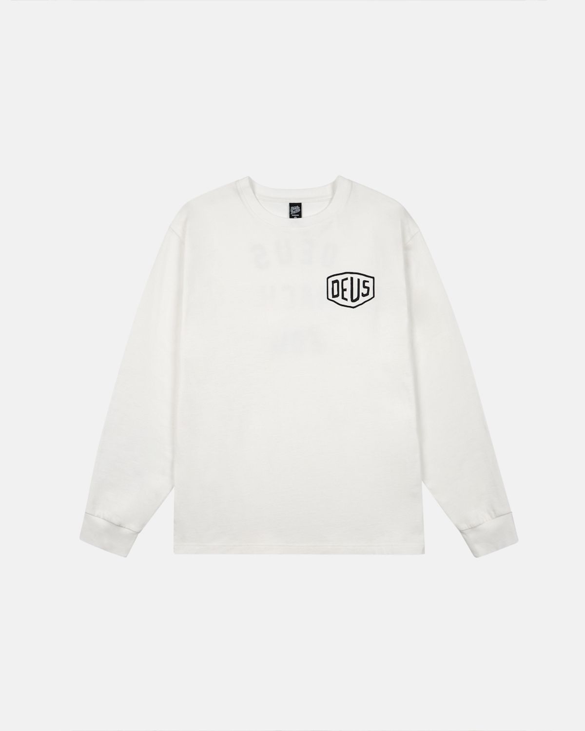 데우스 엑스 마키나(DEUS EX MACHINA) Seoul College Address Ls Tee_White