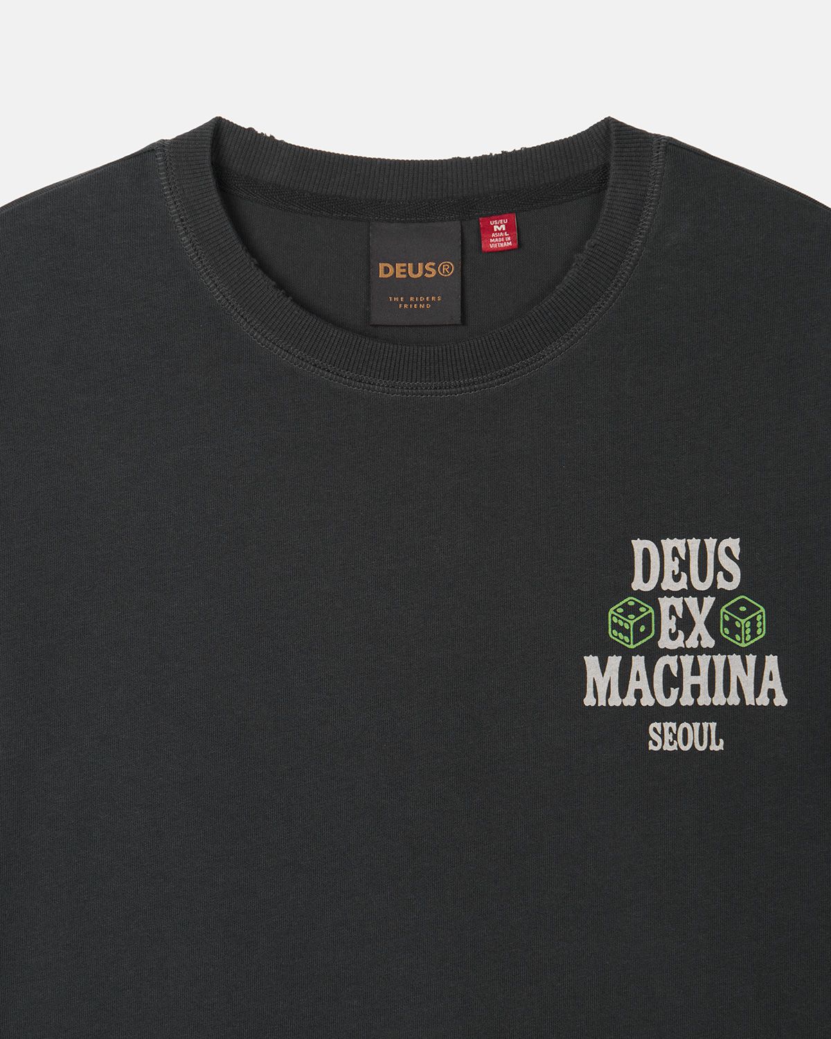 데우스 엑스 마키나(DEUS EX MACHINA) Seoul Ceramic Ls Tee_Charcoal
