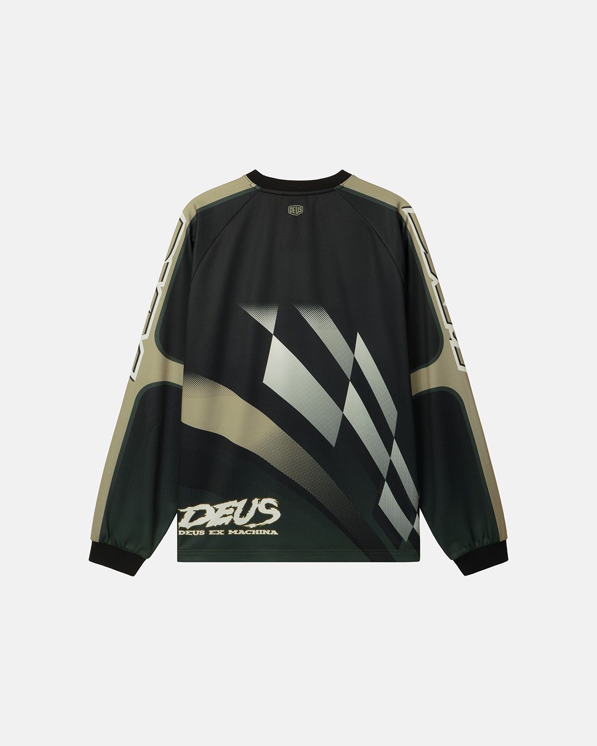 데우스 엑스 마키나(DEUS EX MACHINA) Highside Moto Jersey_Black