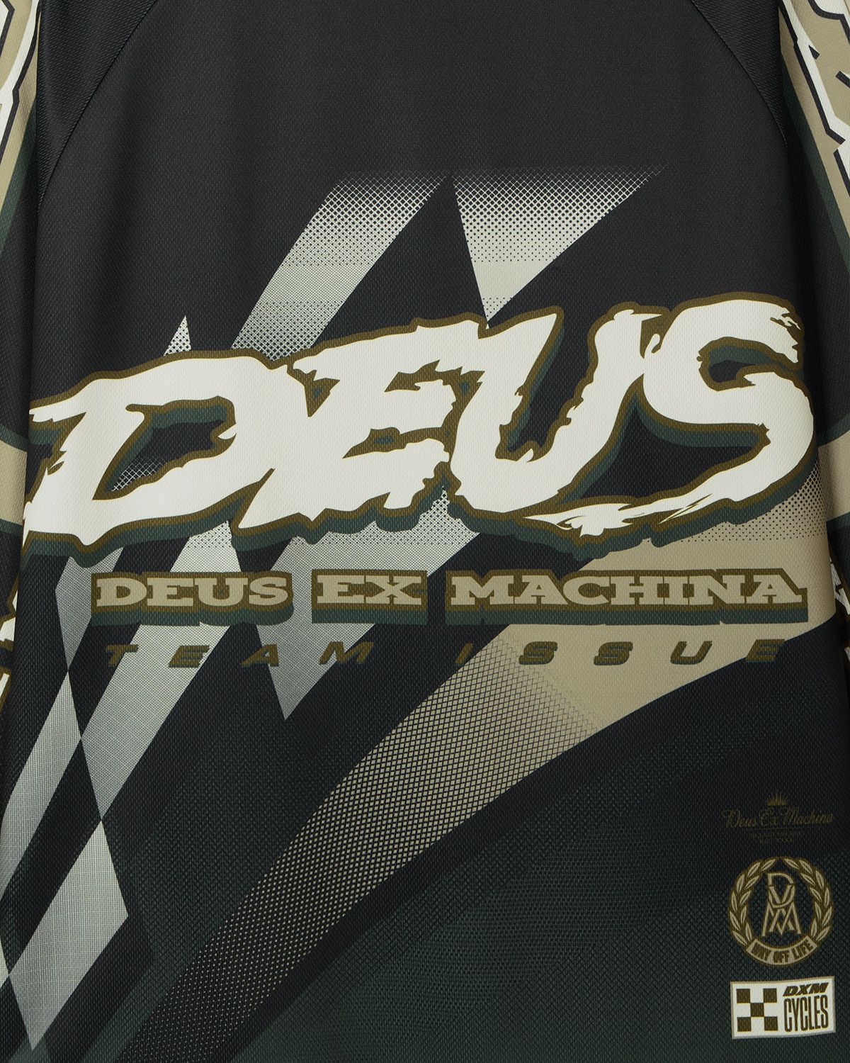 데우스 엑스 마키나(DEUS EX MACHINA) Highside Moto Jersey_Black