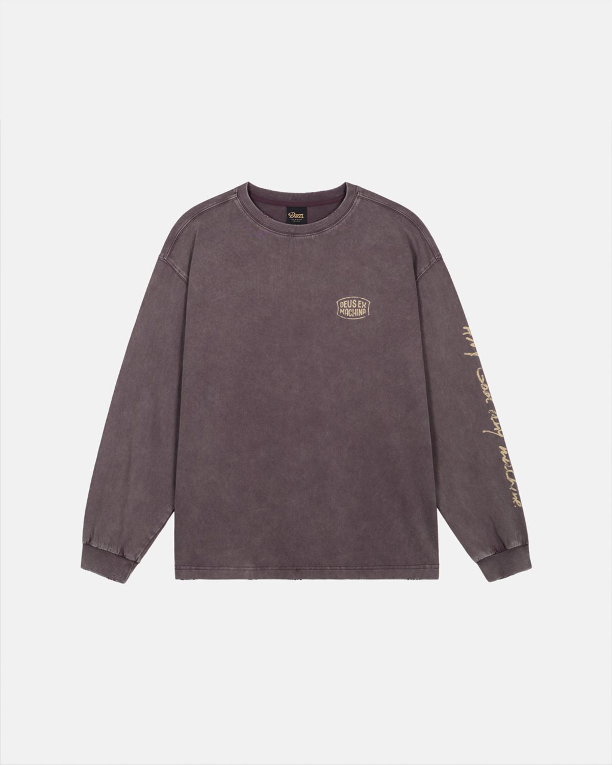 데우스 엑스 마키나(DEUS EX MACHINA) Graphic Ls Tee_Purple