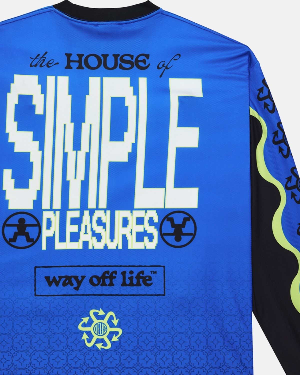 데우스 엑스 마키나(DEUS EX MACHINA) Manhole Moto Jersey_Black