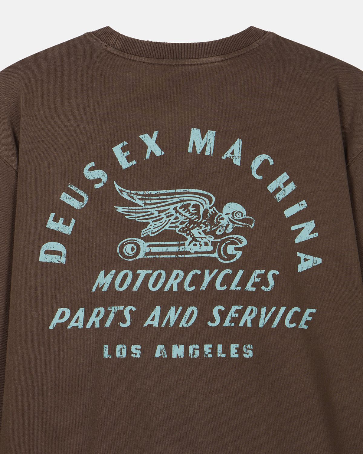 데우스 엑스 마키나(DEUS EX MACHINA) Graphic Ls Tee_Charcoal