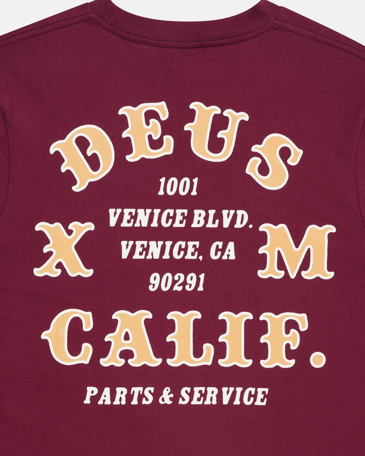 데우스 엑스 마키나(DEUS EX MACHINA) Quick Strike LS Tee_Burgundy