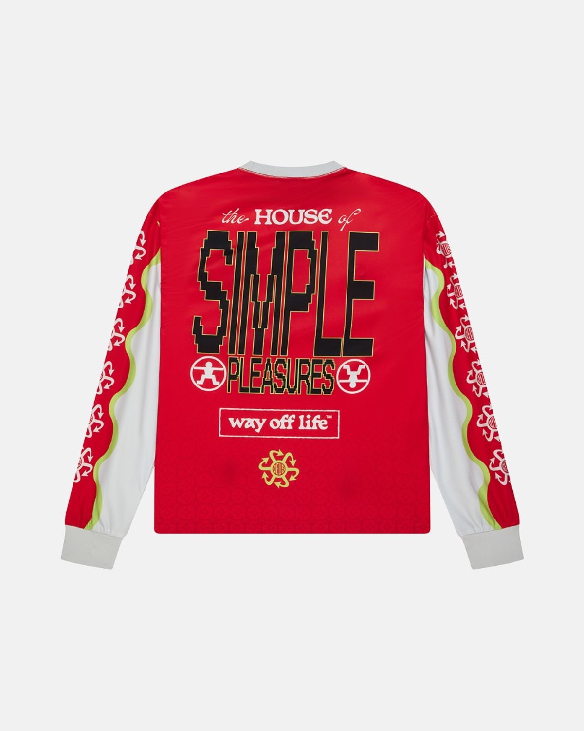 데우스 엑스 마키나(DEUS EX MACHINA) Manhole Moto Jersey_White
