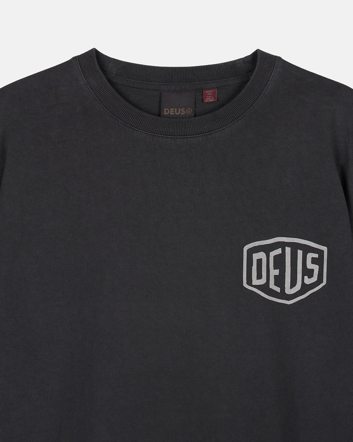 데우스 엑스 마키나(DEUS EX MACHINA) Marsden Layered Ls Tee_Black