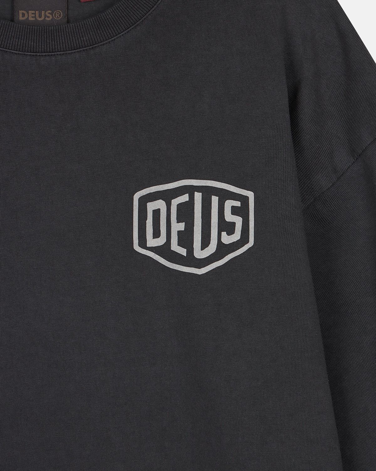 데우스 엑스 마키나(DEUS EX MACHINA) Marsden Layered Ls Tee_Black