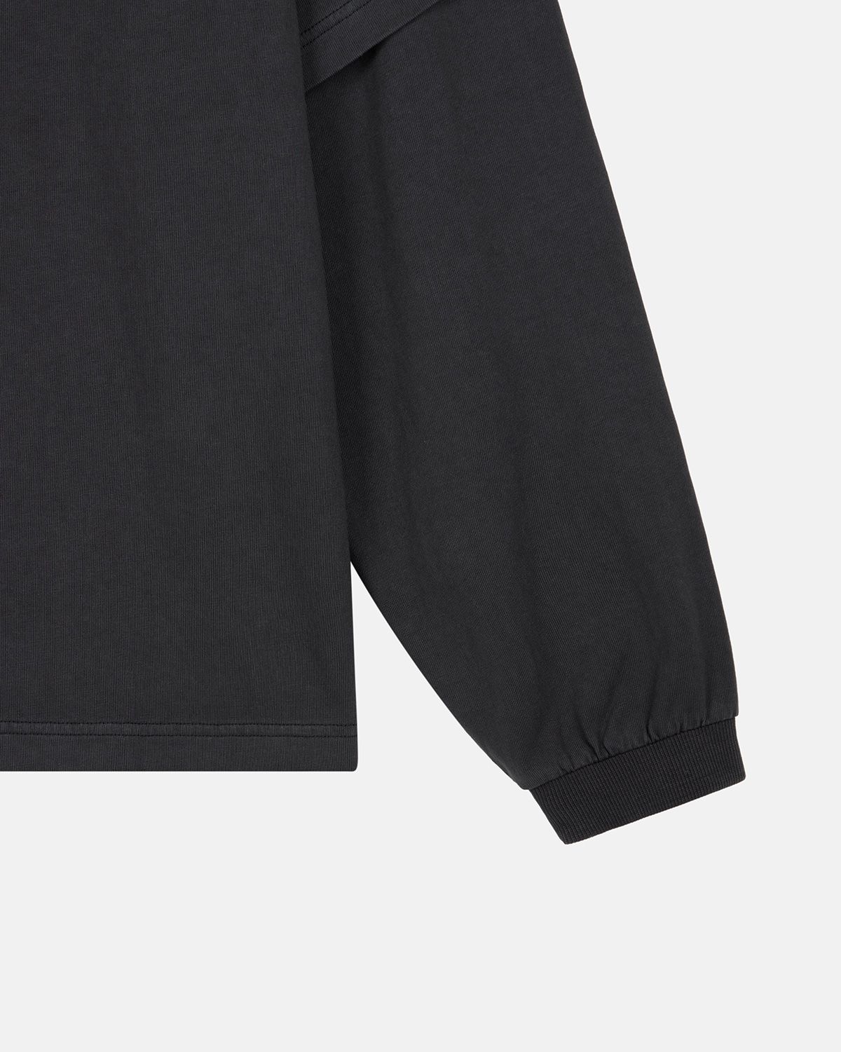 데우스 엑스 마키나(DEUS EX MACHINA) Marsden Layered Ls Tee_Black
