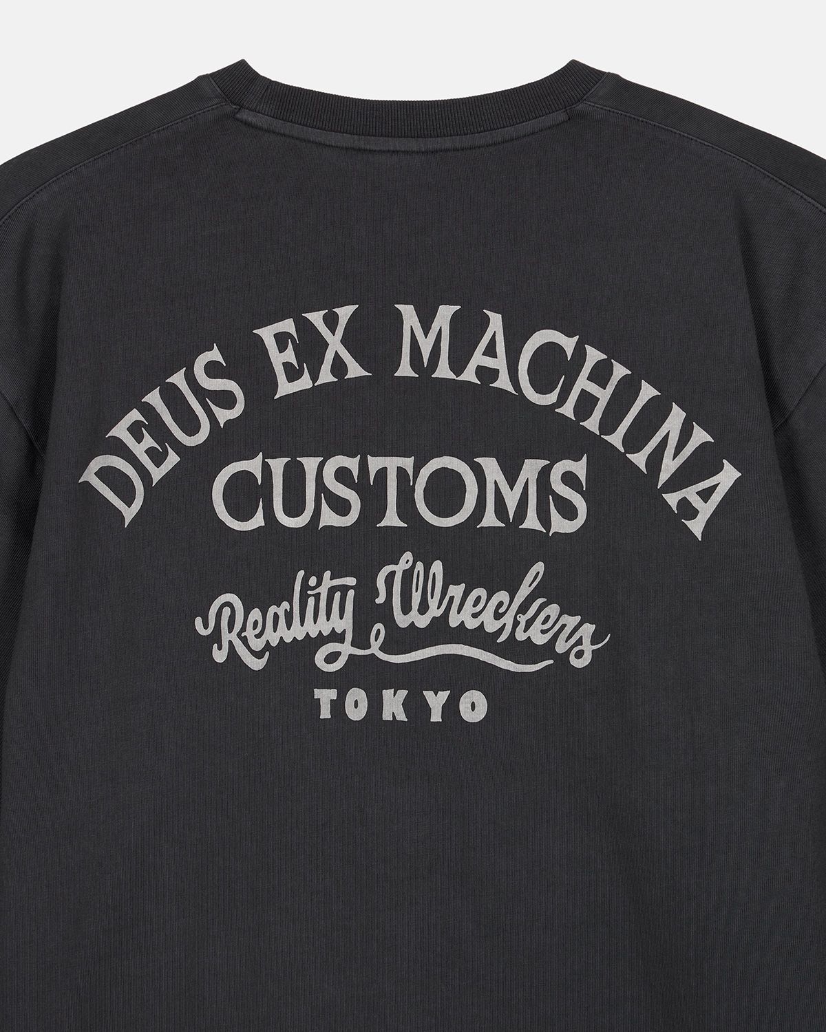 데우스 엑스 마키나(DEUS EX MACHINA) Marsden Layered Ls Tee_Black