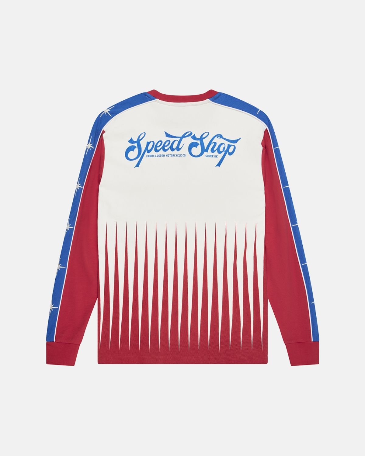 데우스 엑스 마키나(DEUS EX MACHINA) Trife Life Moto Jersey_Ivory