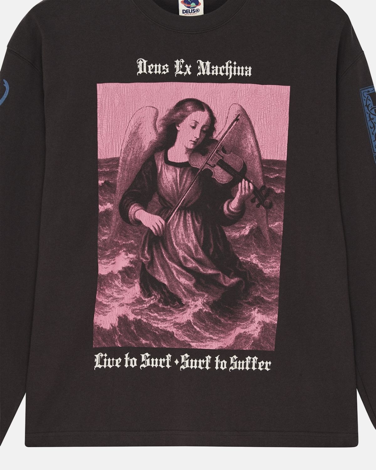 데우스 엑스 마키나(DEUS EX MACHINA) Swell Maps Os Ls Tee_Charcoal
