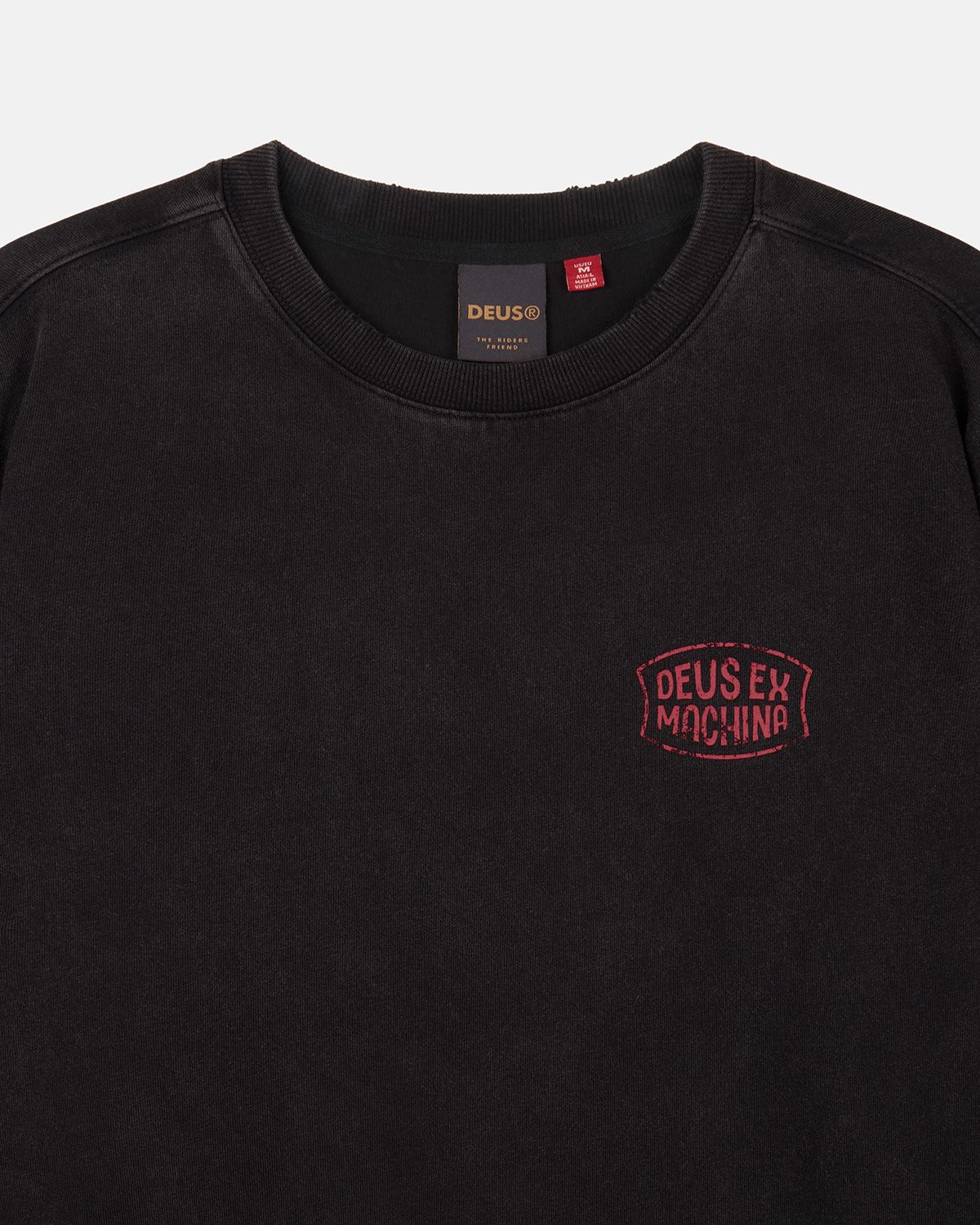 데우스 엑스 마키나(DEUS EX MACHINA) Graphic Ls Tee_Black