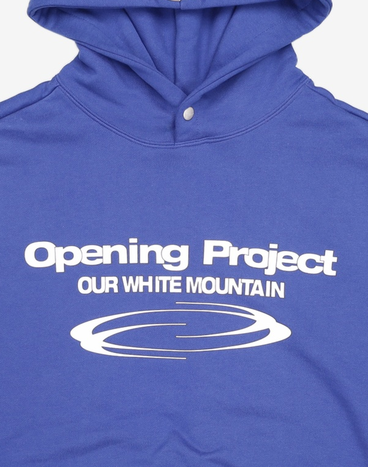 오프닝프로젝트(OPENING PROJECT) Identity Hoodie - Cobalt Blue 2