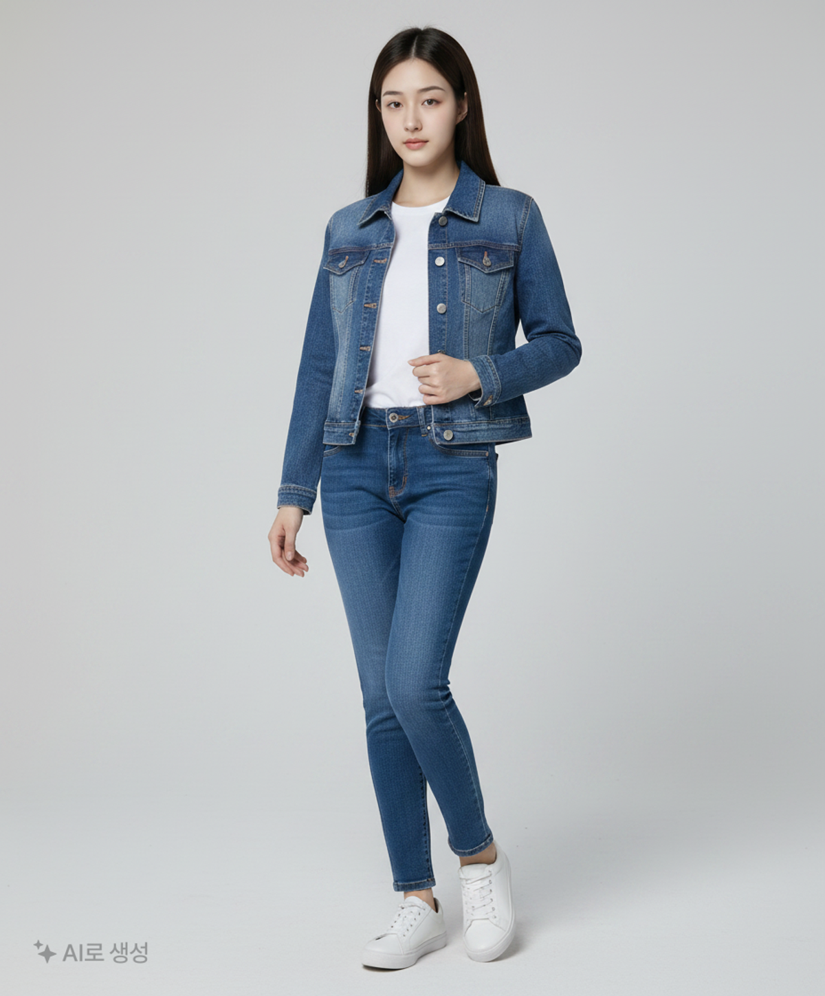 제이앤비(jnB) 데님/트러커 재킷 90