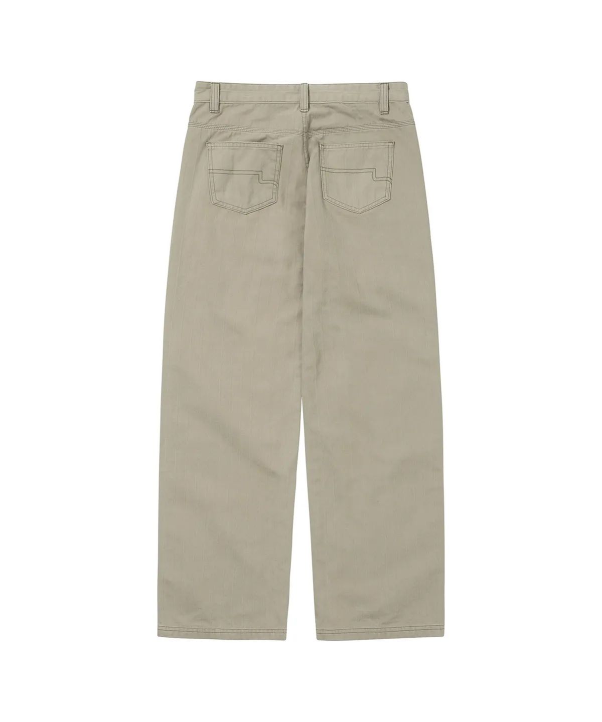 웰빙익스프레스(WELLBEING EXPRESS) Button Detail Pants Beige