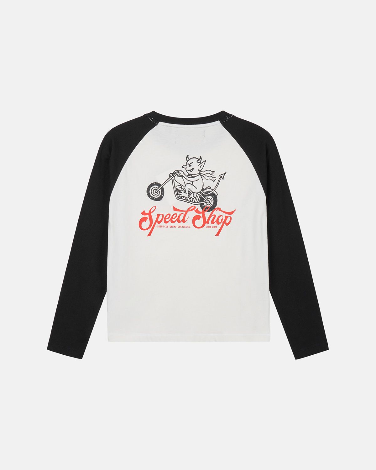 데우스 엑스 마키나(DEUS EX MACHINA) W. Joyride Ls Tee_White