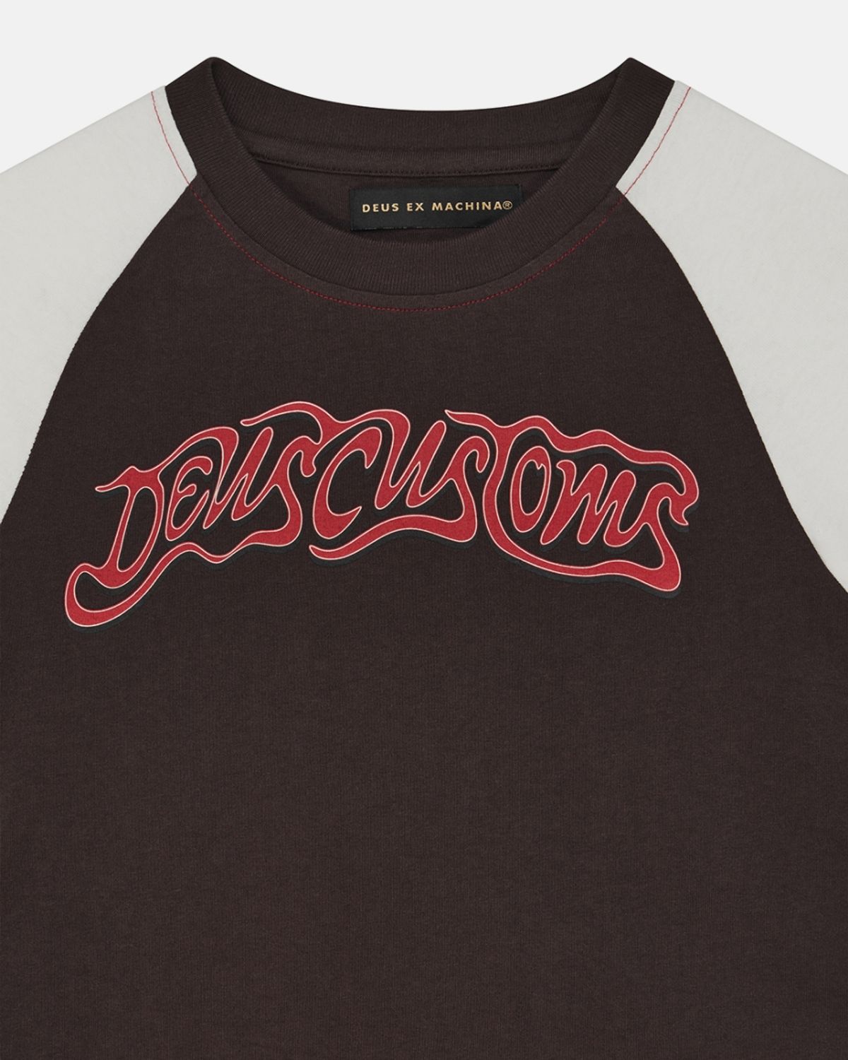 데우스 엑스 마키나(DEUS EX MACHINA) W. Rocca Raglan Tee_Brown